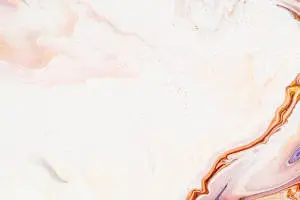 Coffee Stained Pink And White Marble