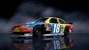 Colorful Sports Car Toyota 4K