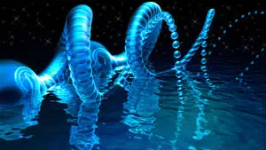 Spiral of Cool 3D Water