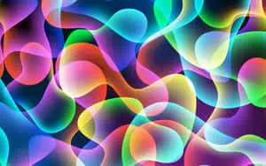 Brightly Colored Cool Abstract Background 