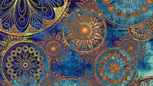 Cool Art Golden Celestial Mandalas