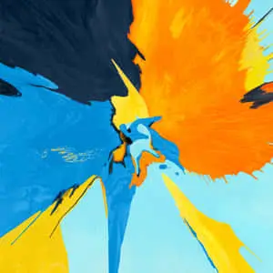 Cool iPad Pro Paint Splatter