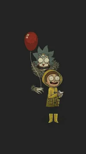 Cool Simple Rick And Morty Background