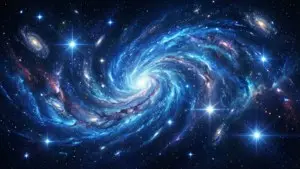 Cosmic Blue Vortex