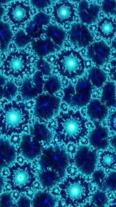 Cyan Fractal Dream