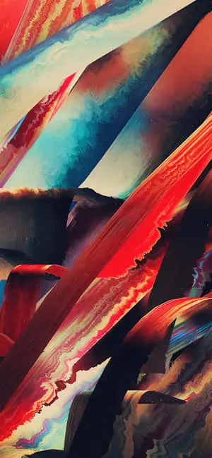 Enigmatic Dark Abstract Art