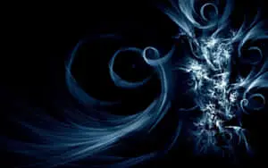 Mysterious Dark Abstract Art