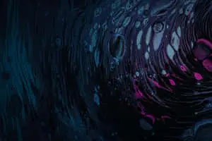 Mysterious Dark Abstract Art
