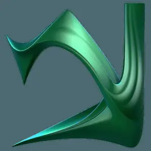Dark Green Abstract Design PNG cop41