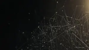 Abstract Dark Lines Poster