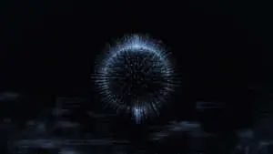 Dark Web Abstract Sphere Picture