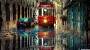 Intoxicating Digital Rain Artwork