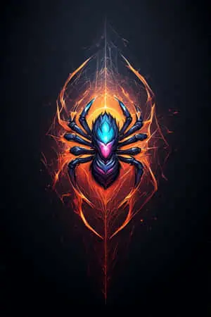 Elegant Arachnid Spider 4k