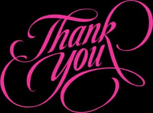 Elegant Thank You Script