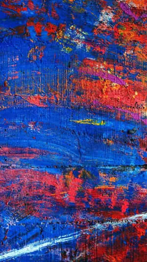 Energetic Abstract Expressionist Art