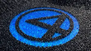 Fantastic Four Abstract 3D Logo 