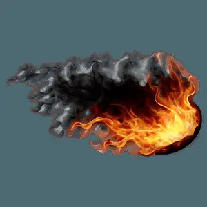 Fire Background Transparent PNG mbc