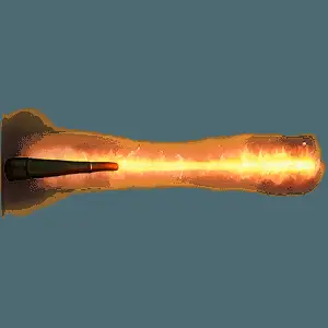 Fire Beam Overlay PNG 4