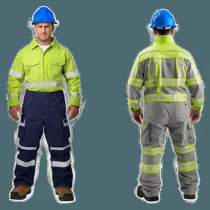Fire Resistant Work Pants PNG 5