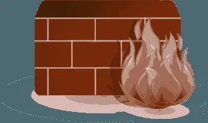 Firewall Concept Illustration