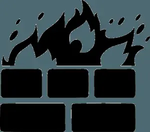 Firewall Icon Graphic
