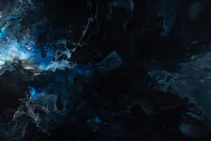 Fluid Marbling Dark Abstract
