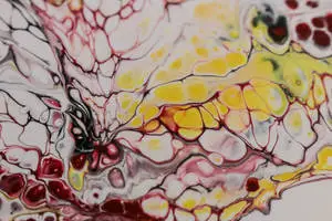 "Mysterious Fluidity - Abstract Paint Art" 