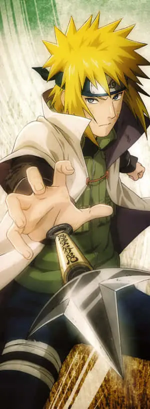 The Legendary Fourth Hokage, Minato Namikaze, in action