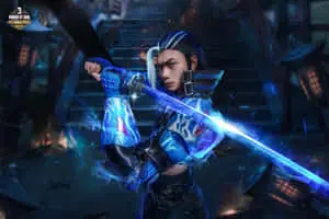 Free Fire Hayato Blue Samurai