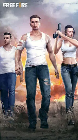 Garena Free Fire Portrait Poster