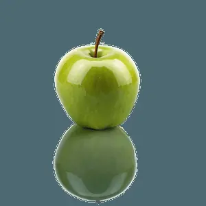 Glossy Green Apple PNG iob32