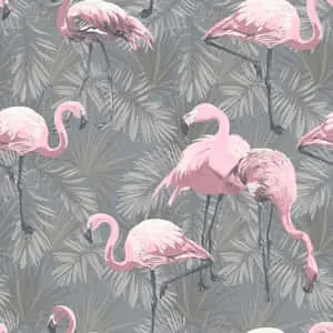 Elegant Gray and Pink Abstract Design