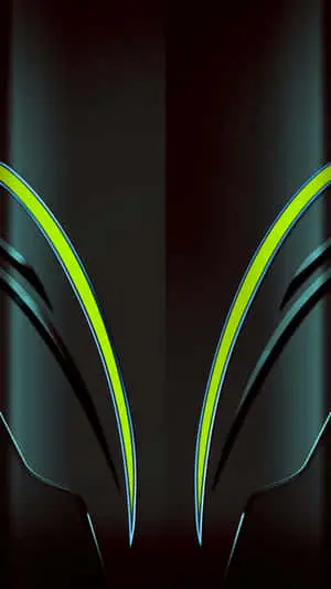 Green Abstract Digital Background