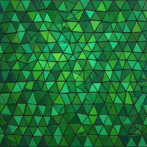 Green Mosaic Triangles