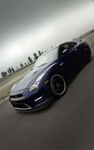 Dark Violet GTR R35