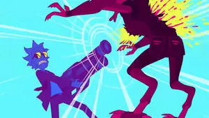 Gun Rick And Morty PC 4K