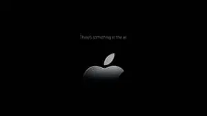 Elegant Image of Half Cut Apple Logo 4K