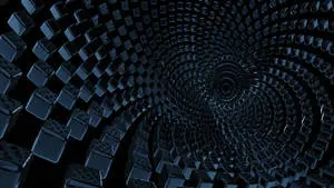 High Res Dark Cubes