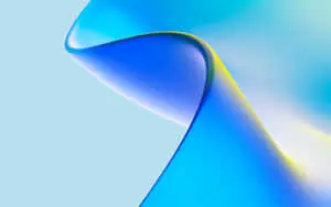 a blue and yellow abstract design