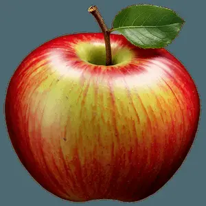 Honeycrisp Apple PNG 06132024