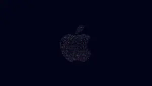 Iconic Apple Logo 4k