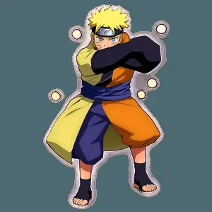 Iconic Naruto Sage Mode PNG 06252024