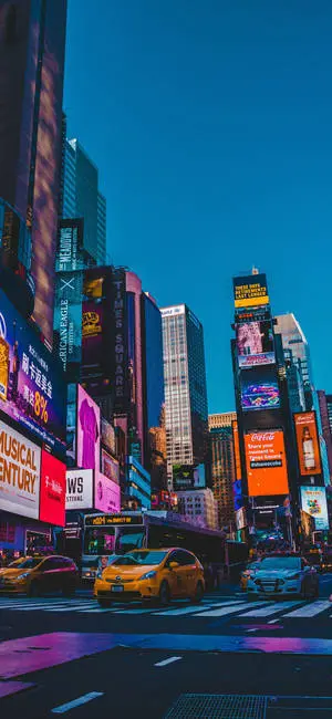 Iphone 11 Pro Max 4K City Billboards 