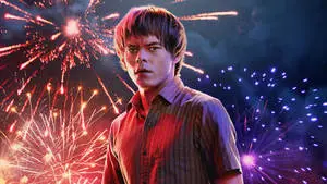 Jonathan Firework Backdrop Stranger Things 4K