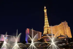 Las Vegas 4k Paris Las Vegas Hotel And Casino