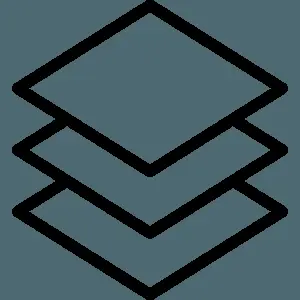 Layered Squares Abstract