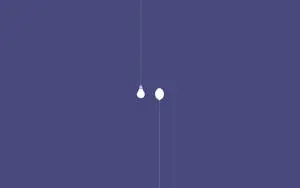 "Minimalist Concept: The Light Bulb Balloon"