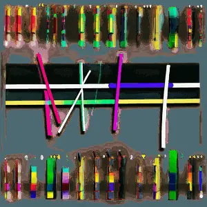 Linear Abstract Art PNG utg51