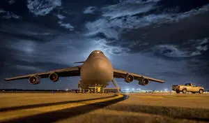 Low Angle Shot Of Airplane 4K