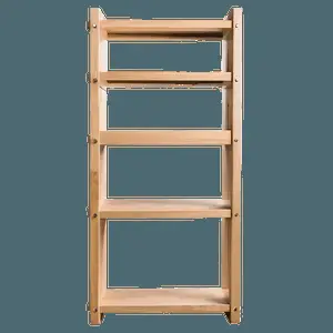Minimalist Bookshelf PNG 05242024